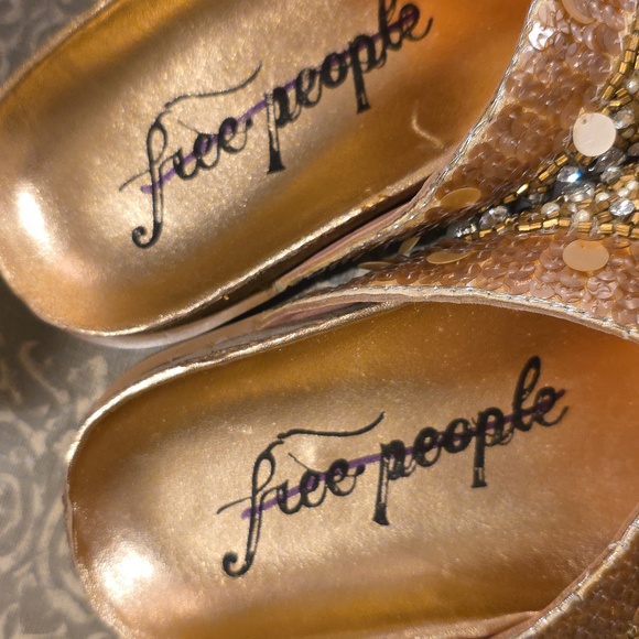 NWOT Free People Moon Child Sandals - Picture 9 of 16